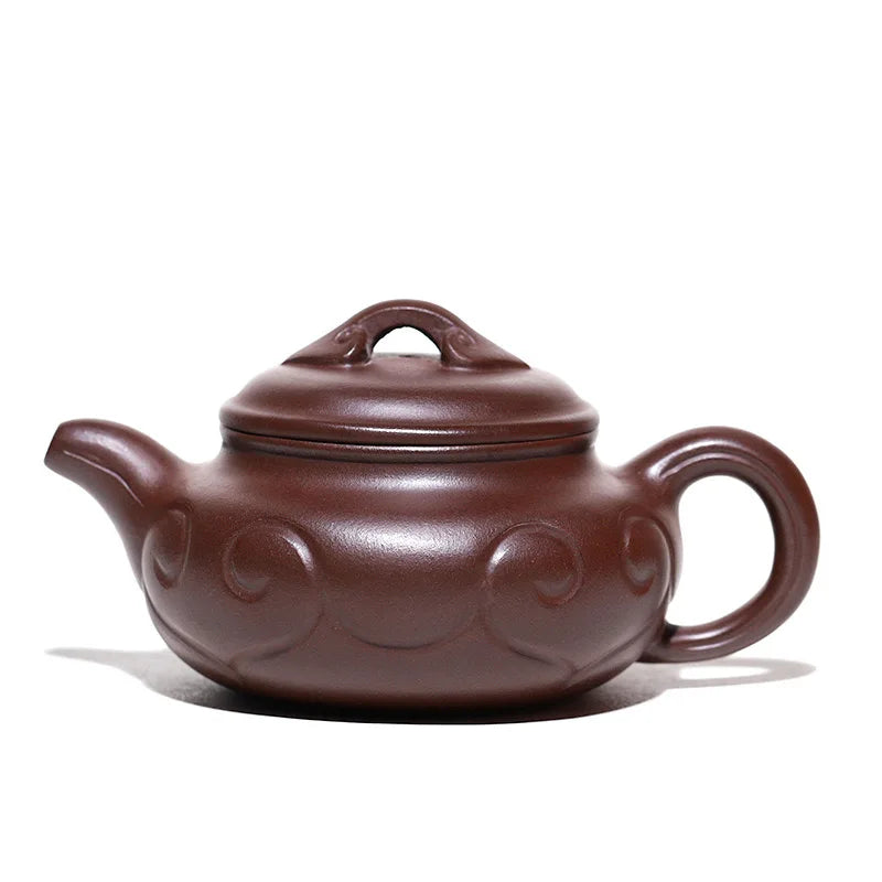 Chinese traditional kongfu tea set hot selling Yixing purple clay teapot zisha hu fanggu hu