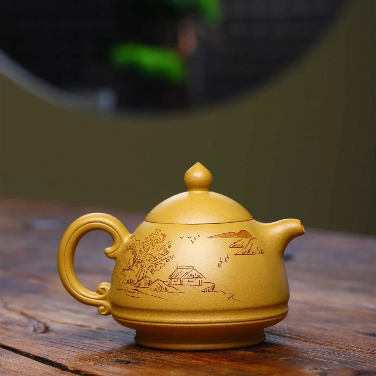 Wholesales Yixing purple clay raw mine tea pot yixing zisha hu 230 ml hand made teapot