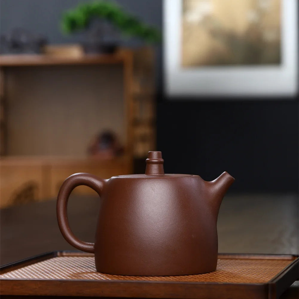 Wholesales Yixing purple clay teapot totally handmade kongfu tea set 450 ml Handuo zisha hu