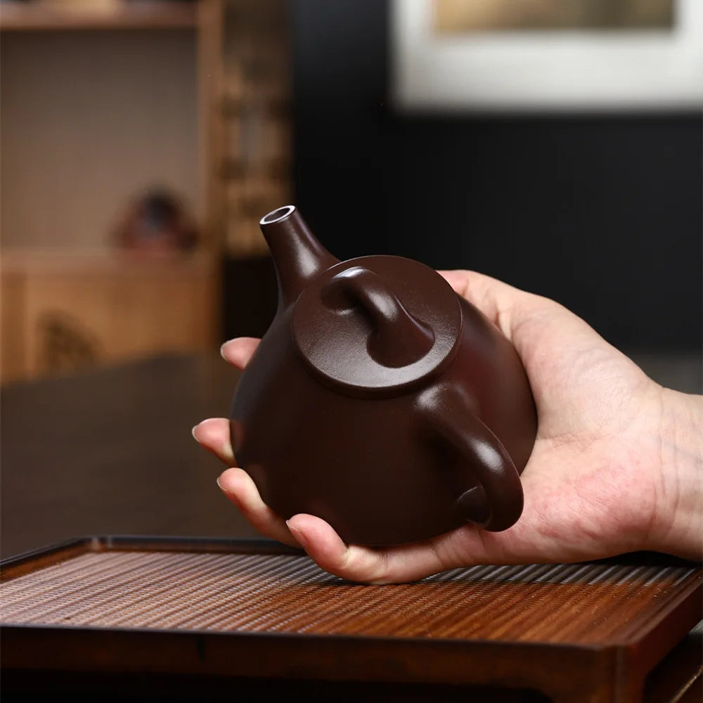 Wholesales Chinese traditional kongfu tea set Yixing purple clay tea pot yixing zisha hu shipiao