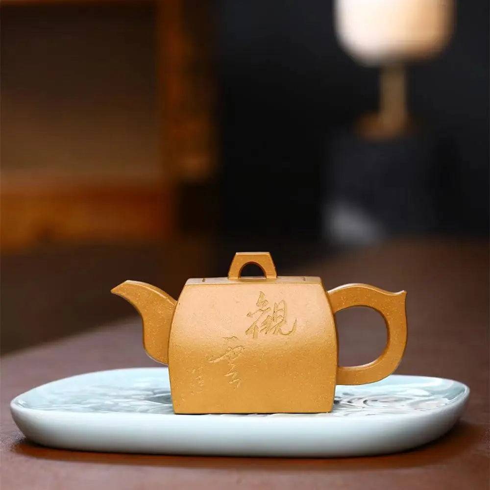 100 ml small kongfu tea set Yixing purple clay tea pot zisha teapot cha hu