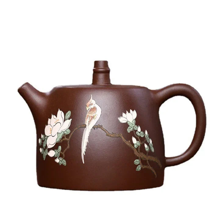 Wholesales Yixing purple clay teapot totally handmade kongfu tea set 450 ml Handuo zisha hu