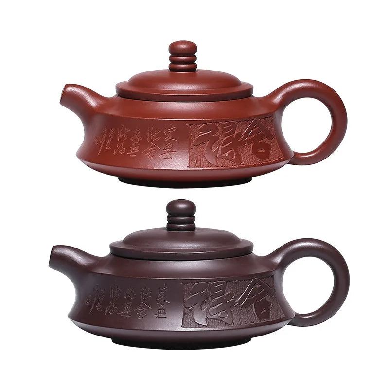 Hot selling Yixing purple clay teapot 150 ml zish hu Chinese kongfu tea set with different color