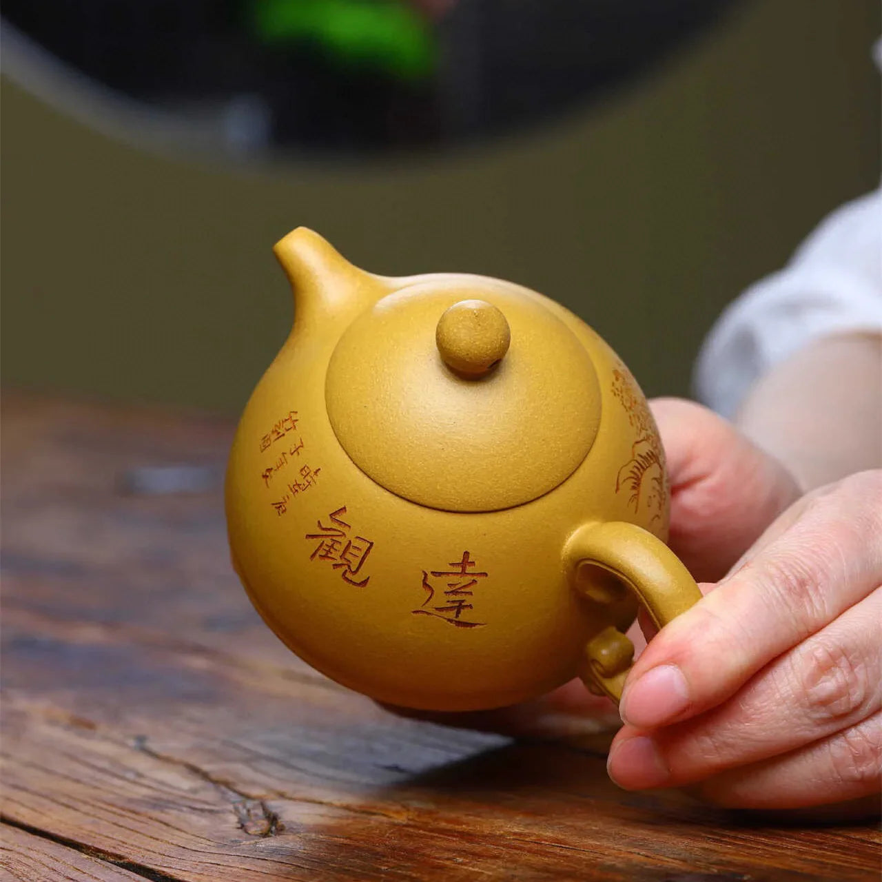 Wholesales Yixing purple clay raw mine tea pot yixing zisha hu 230 ml hand made teapot