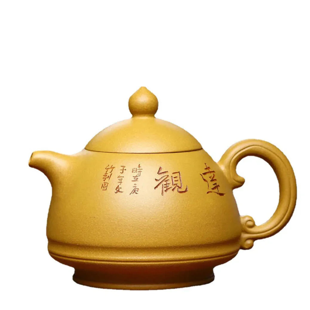 Wholesales Yixing purple clay raw mine tea pot yixing zisha hu 230 ml hand made teapot