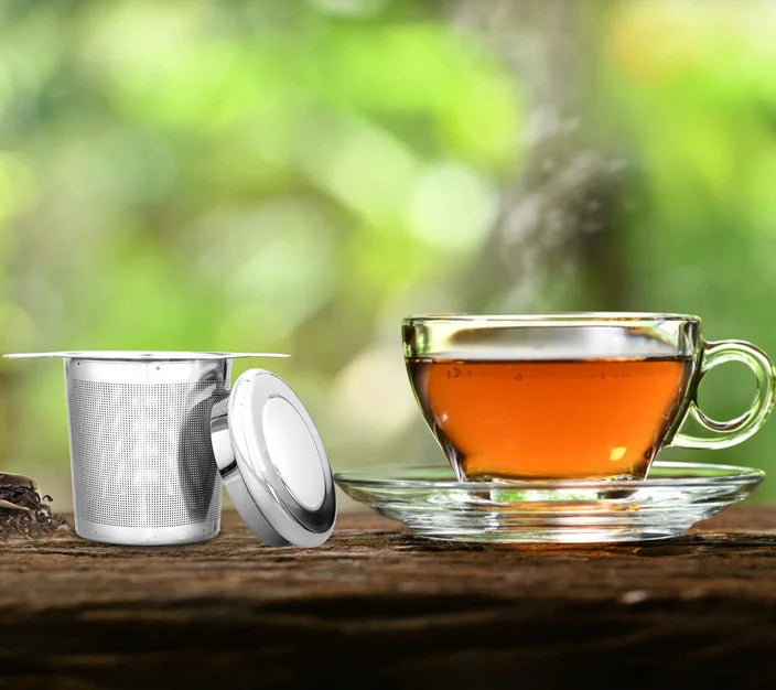 Harmony Double ear stainless steel tea strainer Double handle tea strainer Tea maker filter