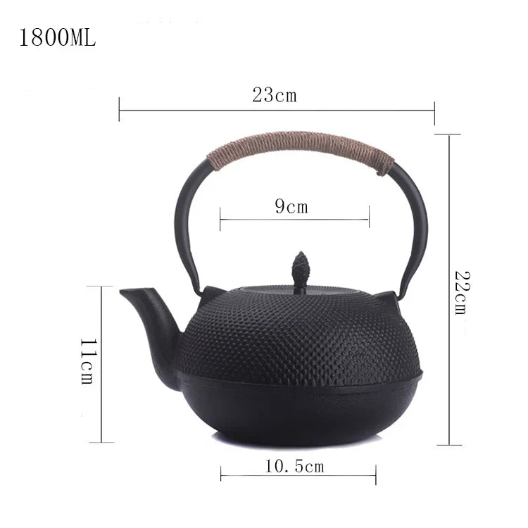 Harmony Japanese Kettle Humidifying Kettle Chinese Cast Iron Tea Pot